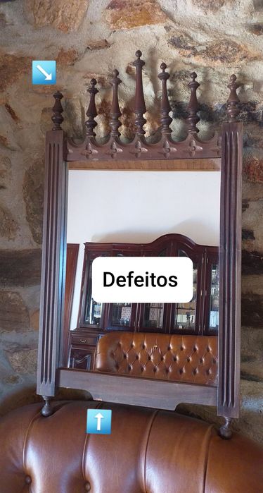 Espelho antigo de quarto