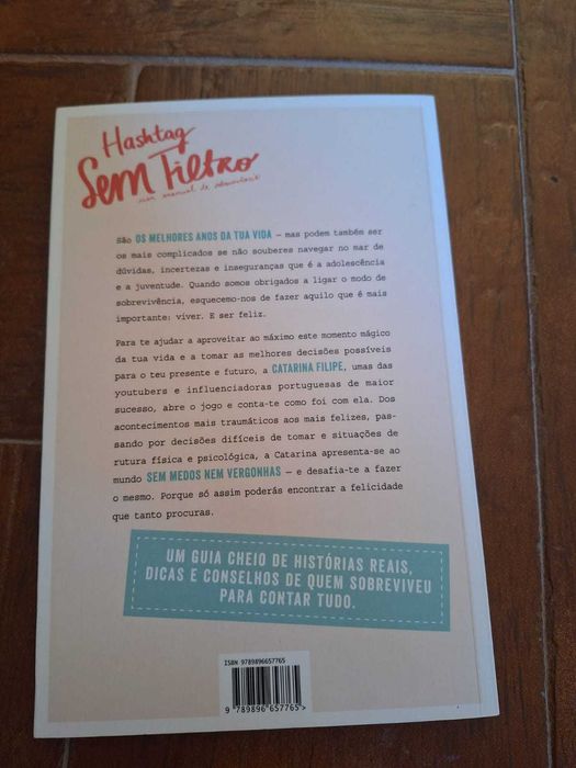 Livro "Hashtag Sem Filtro"