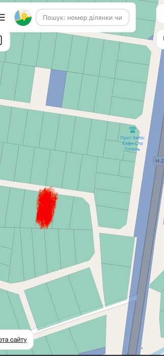 Продаж земельної ділянки для будівництва.