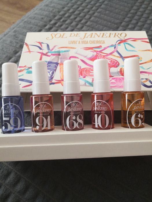 Zestaw 5sztuk mgiełka sol de janeiro 30ml