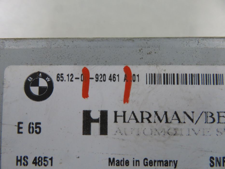 Wzmacniacz Bmw 7 E65 - 920461