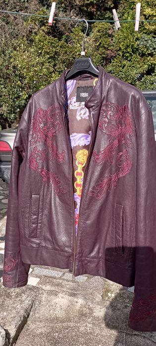Casaco VERSACE em Couro