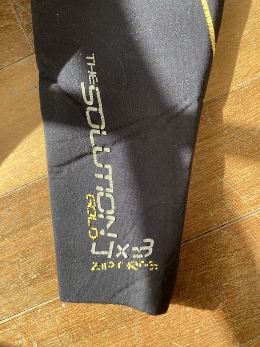 Billabong Solution Gold - L - Winter 4/3mm - Zipfree Entry