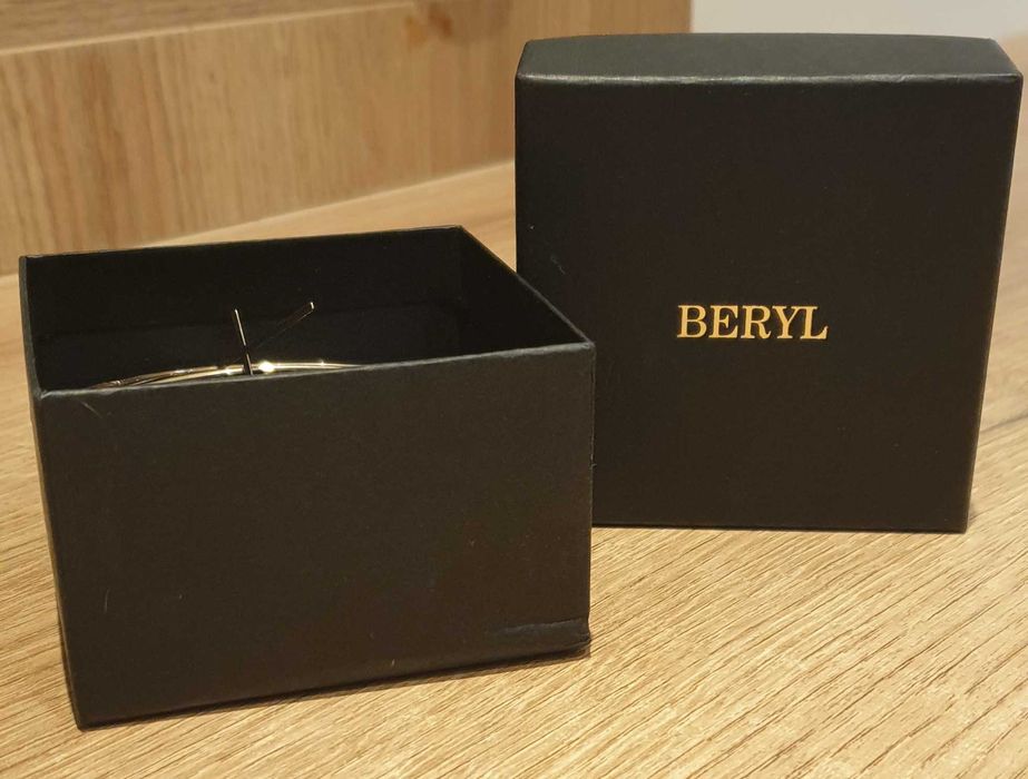 Kolczyki Beryl, pozłacane, nowe