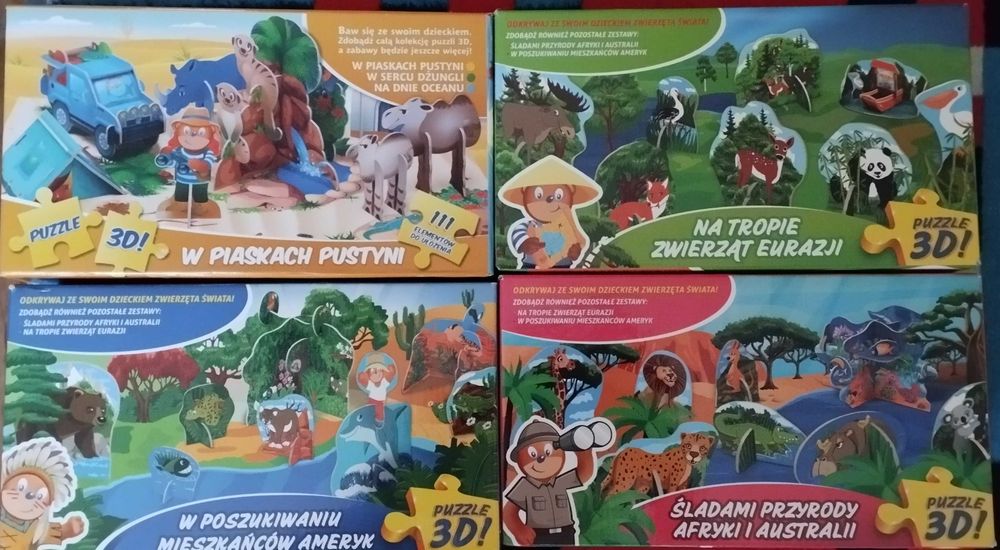 Puzzle i gry edukacyjne