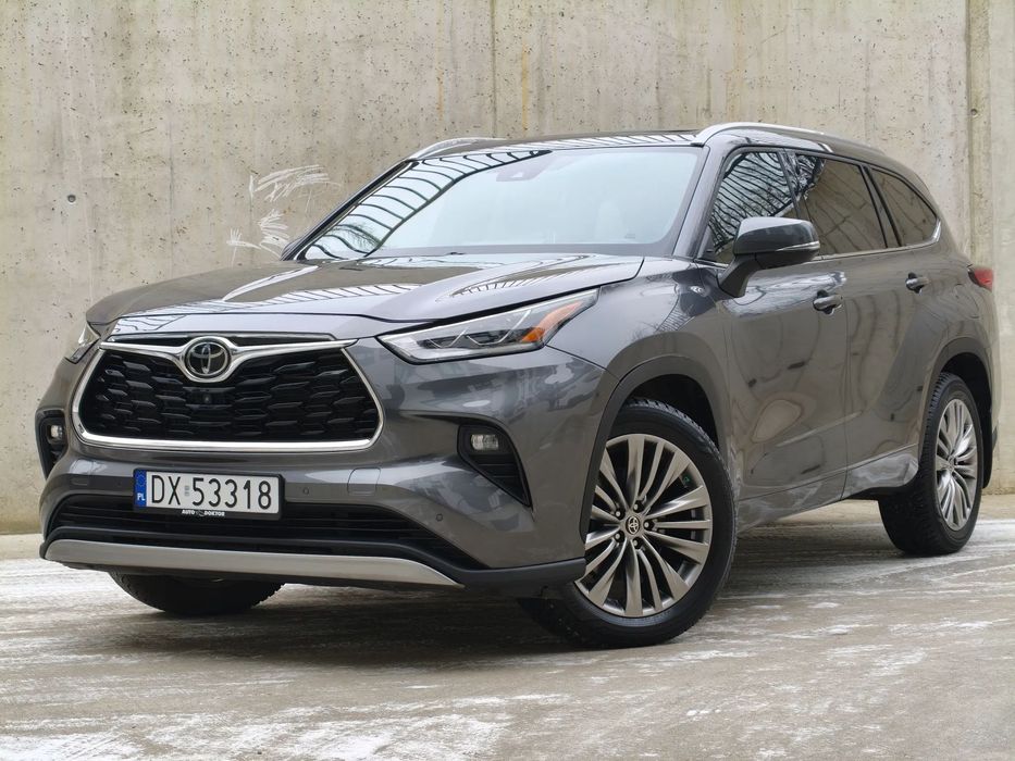 Toyota Highlander 3.5 V6, Highlander Platinum, 7 osób, pełne wyposażenie!