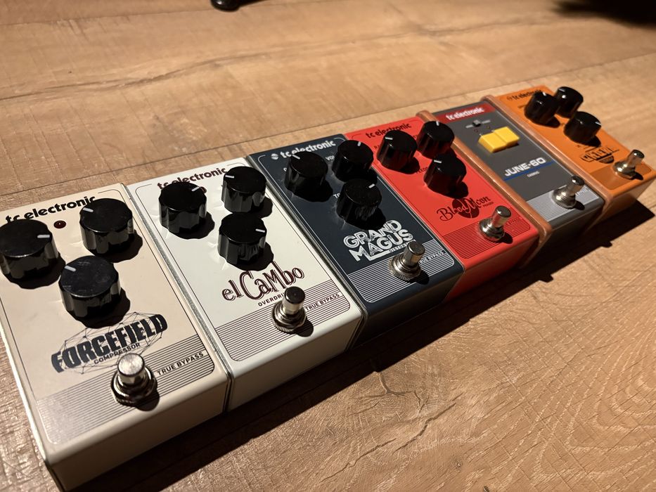 Tc electronic zestaw  efektów gitarowych