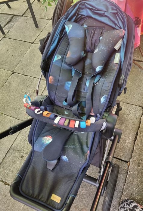 Cybex e-Priam 1.0 Navy Blue 3w1 + bogaty zestaw akcesoriów! Po 1 dziecku!