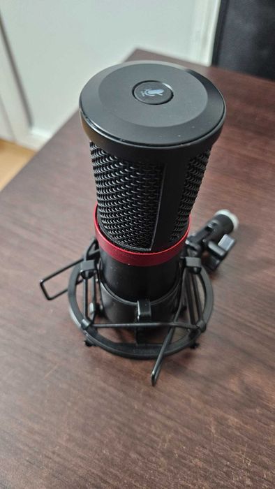 Mikrofon HyperX QuadCast USB + uchwyt antywstrząsowy