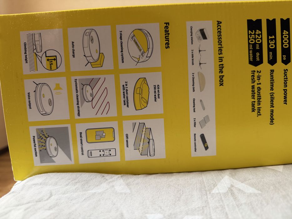 Робот пылесос karcher