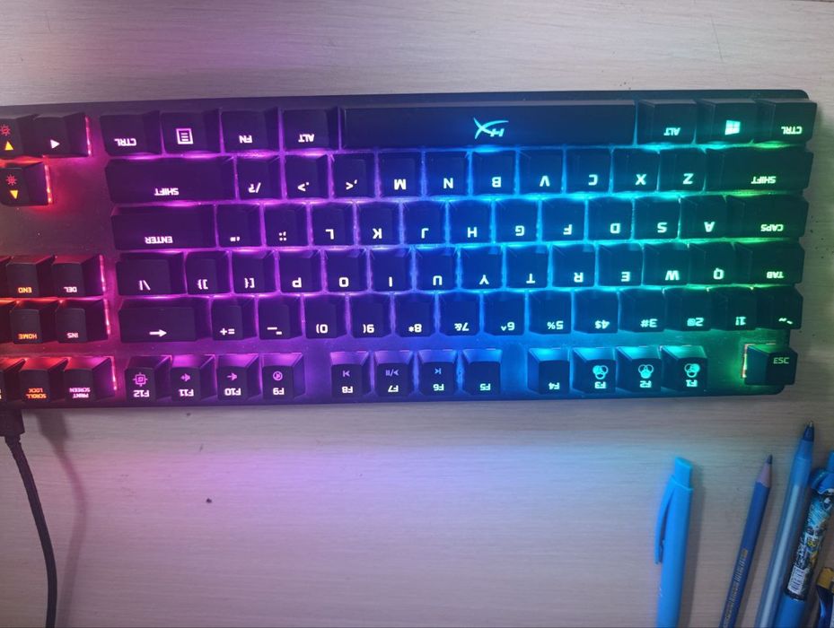 Геймерска клавіатура HYPER X ALLOY ORIGINS RED