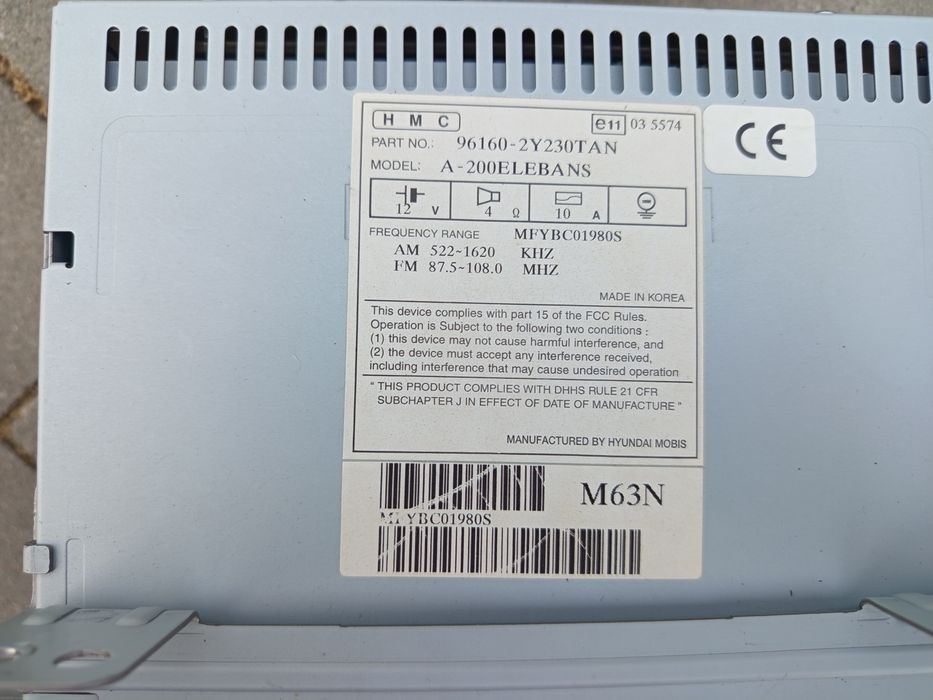 Radio bluetooth Hyundai ix35