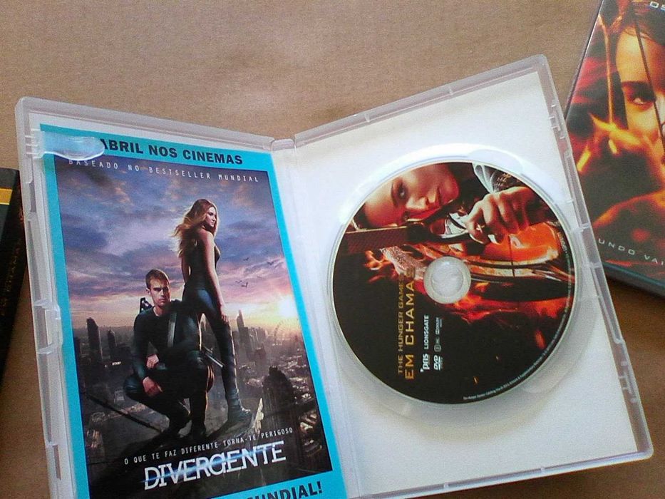 Hunger Games 2 filmes Em chamas / Jogos de Fome