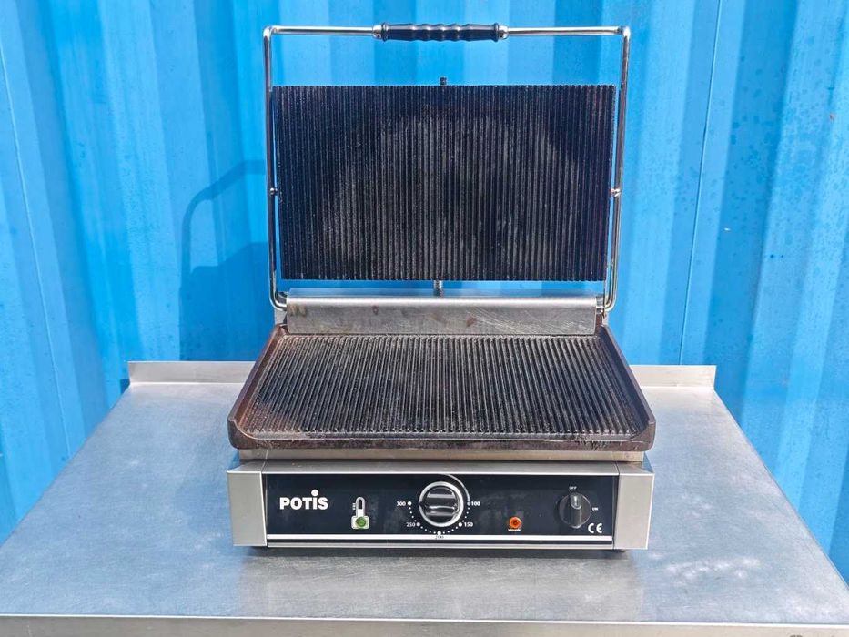Grill kontaktowy POTIS  50cm  3 kW ryflowany