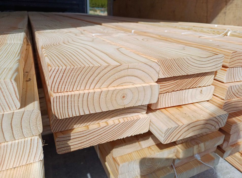 Szalówka deska elewacyjna podłogowa tarasowa półbal podbitka szalówka