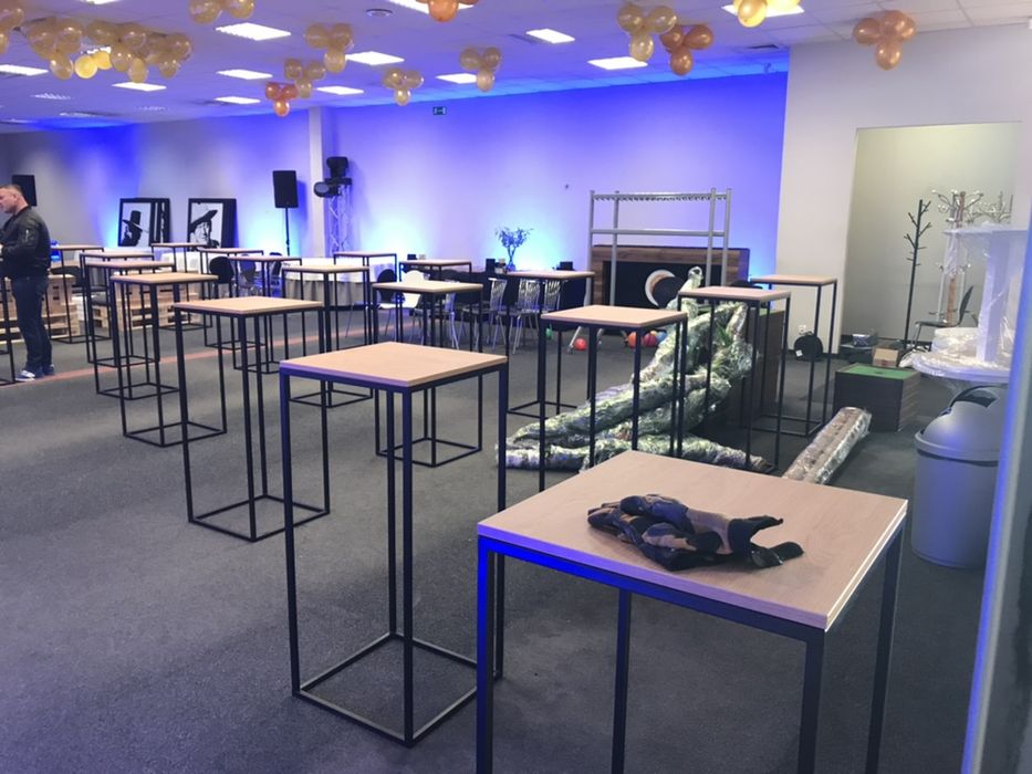 Wynajem stołów i krzeseł