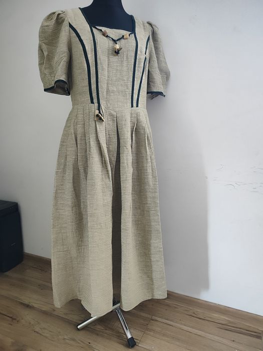 Sukienka bawarska 42 xl landhaus Oktoberfest etno folk ludowa tracht country