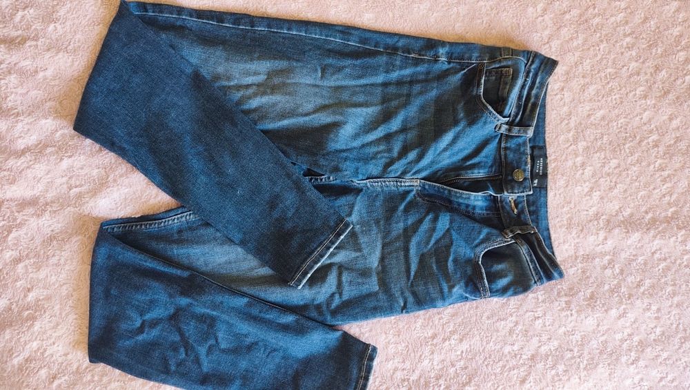 Jeansy Reserved wysoki stan XS/S