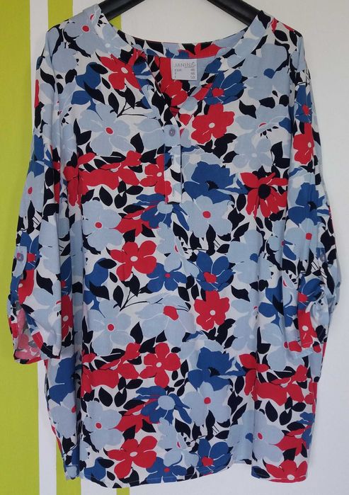 XL(50/52) Letnia bluzka/ tunika Janina