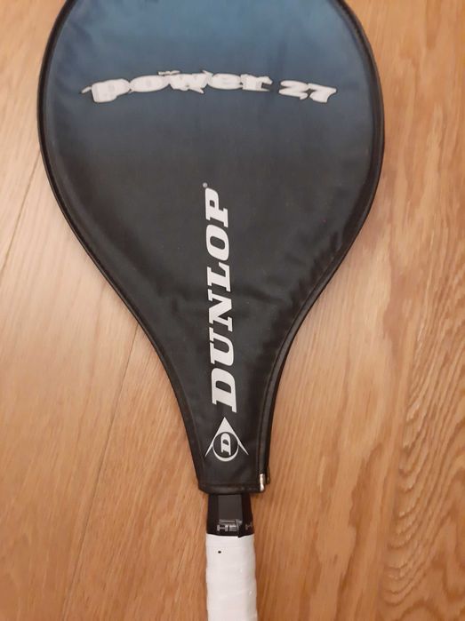 Raquete tenis Dunlop Power 27 com capa