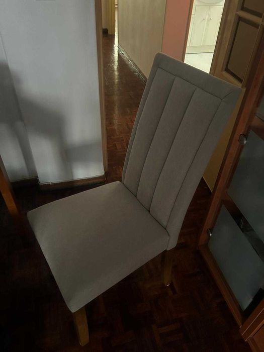 Conjunto mesa jantar + 4 cadeiras + móvel sala + mesa TV + sofá