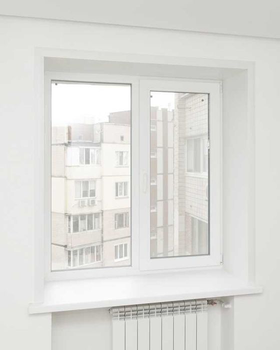 Откосы из сэндвич панелей для пластиковых окон. Теплі укоси Київ