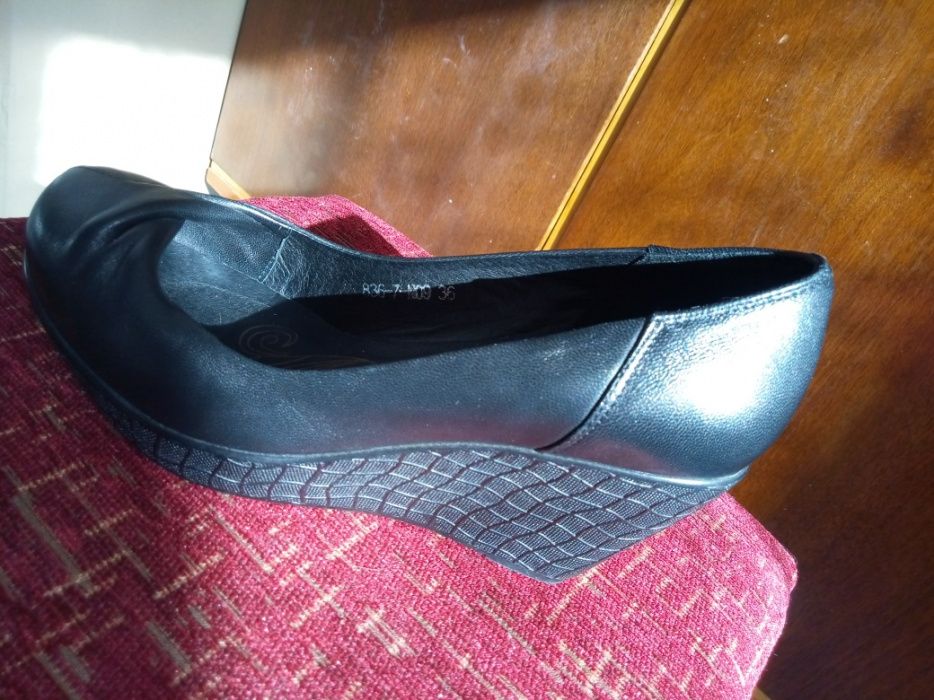 Туфли кожаные