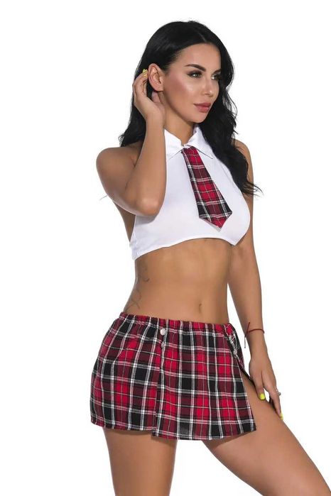 Сексуальний костюм школярки школьниці