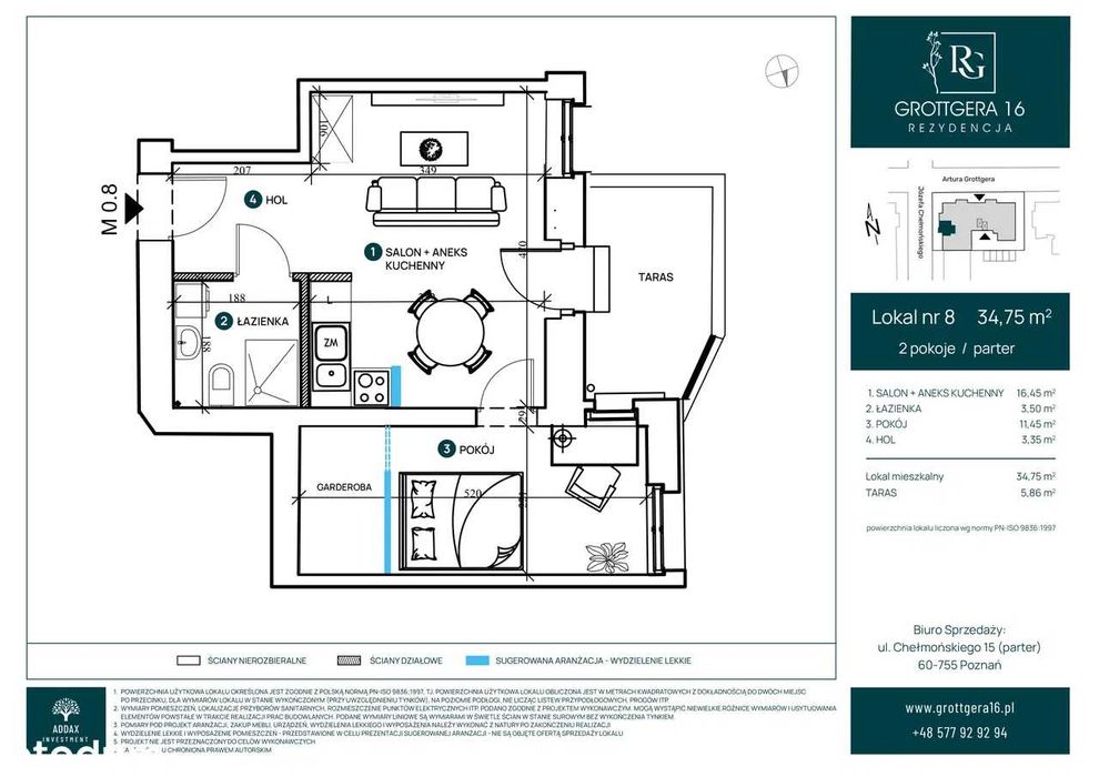 | Передпродаж | 2-кімнатна квартира в Познані M8/P