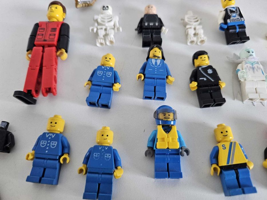 Lego Minifigurki figurki elementy duży zestaw