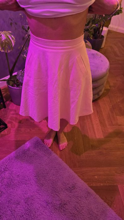 Spódniczka JUJU pudrowy róż, rozm. XS