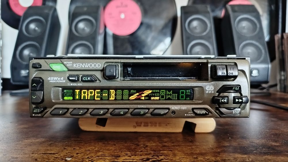 Radio Kenwood KRC-191 Klasyk Bardzo Ładny stan Sprawne