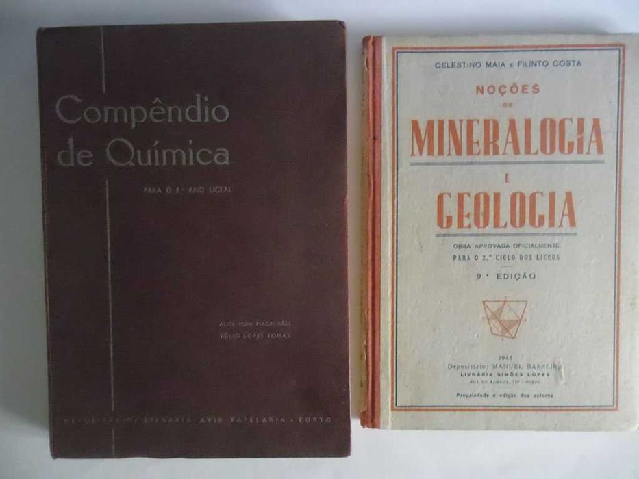 Livros Antigos - Escolares