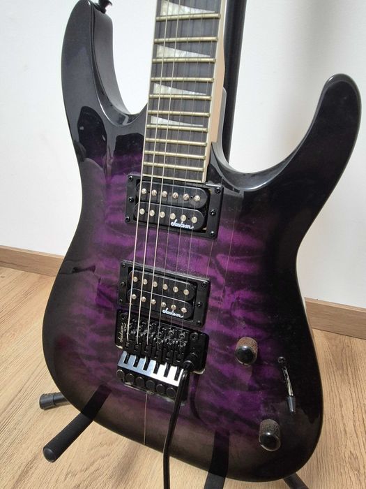 Guitarra jackson original com floyd rose