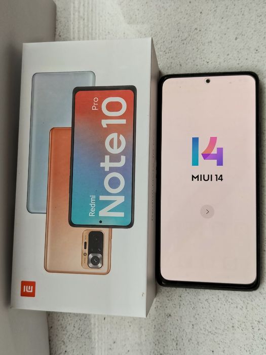 Smartfon telefon Xiaomi Redmi Note 10 Pro 6/128GB 108MP 4G Onyx Gray