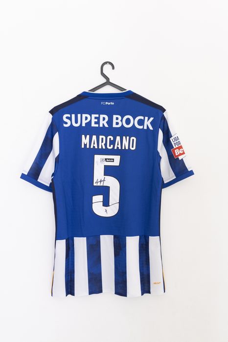 Camisola futebol usada e autografada