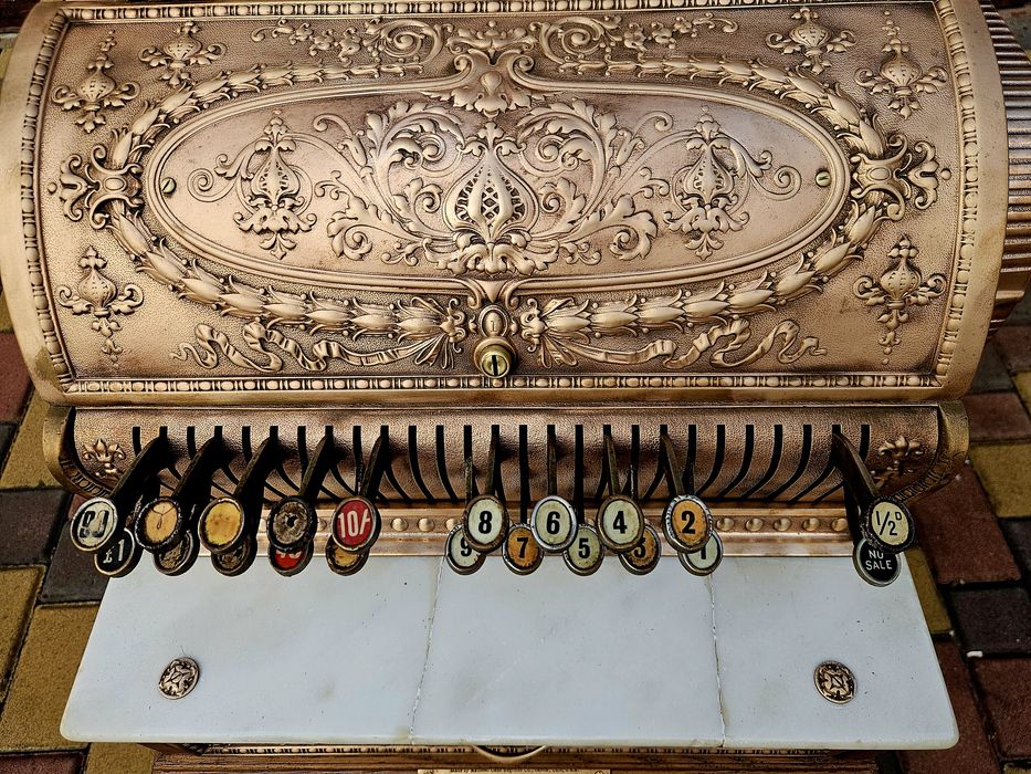 Касовий кассовый апарат National cash register model 35 1/4, 1907р
