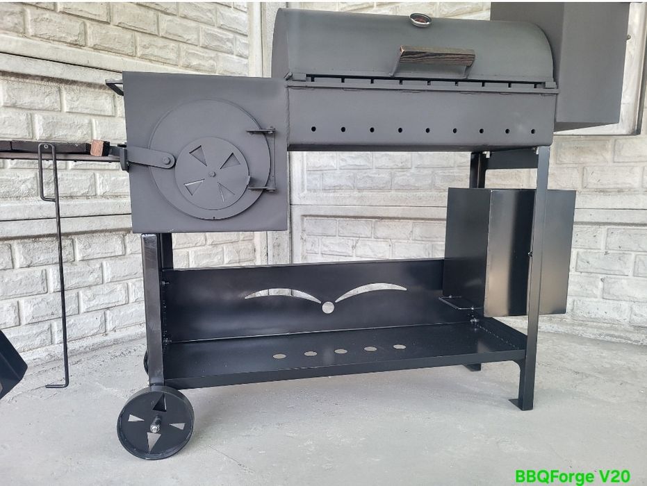 5мм • ВІД ЗАВОДУ • ГАРАНТІЯ • Мангал Коптильня Смокер / Піч Під Казан