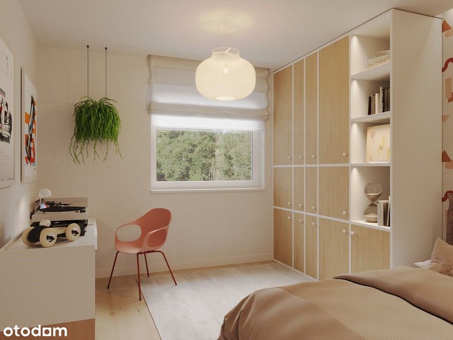 Segment środkowy 119m² + ogródek 76m²