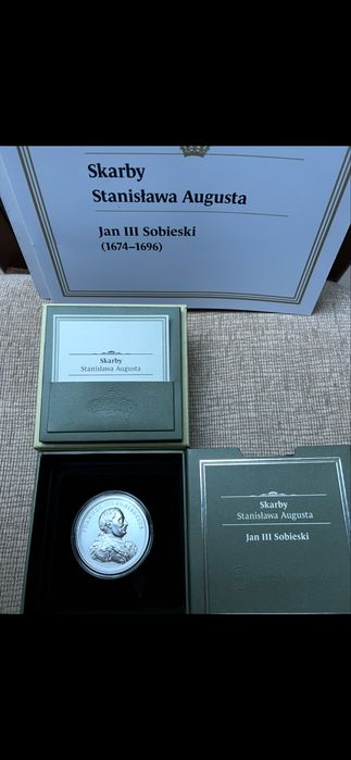 Jan III Sobieski 50zl Skarby Stanisława Augusta