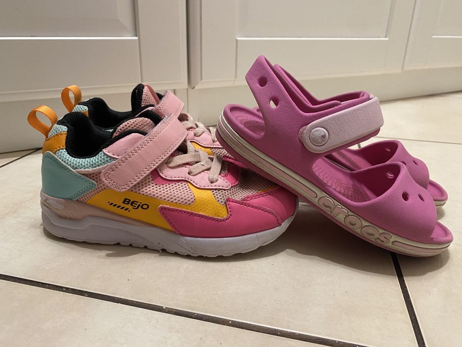 Adidasy Bejo i Crocsy