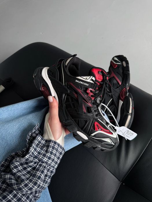 Кросівки Balenciaga Track 2.0 Black/Red premium