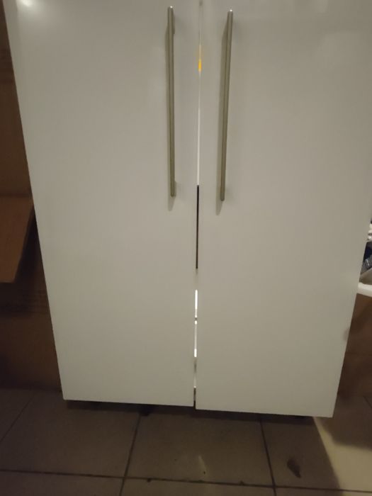 Szafka biała bez blatu