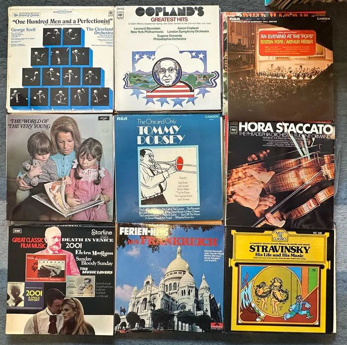 Lote 01 - 72 discos de vinil, Lp's - Musica Clássica