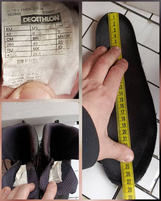 Зимові черевики Decatnilon WATERPROOF (42р.26.5 см)