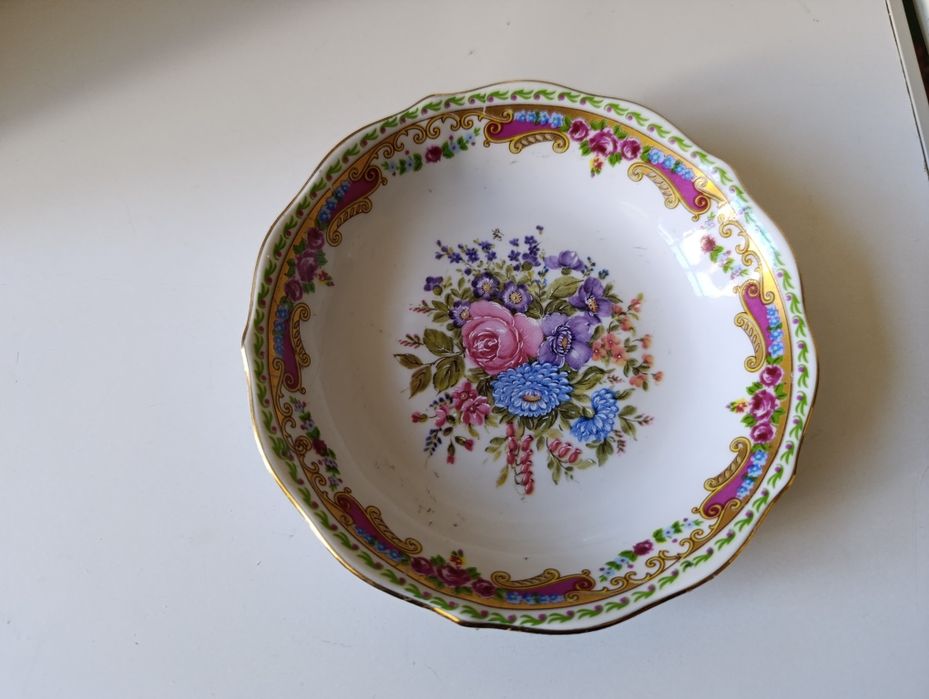 Taça de Limoges floral