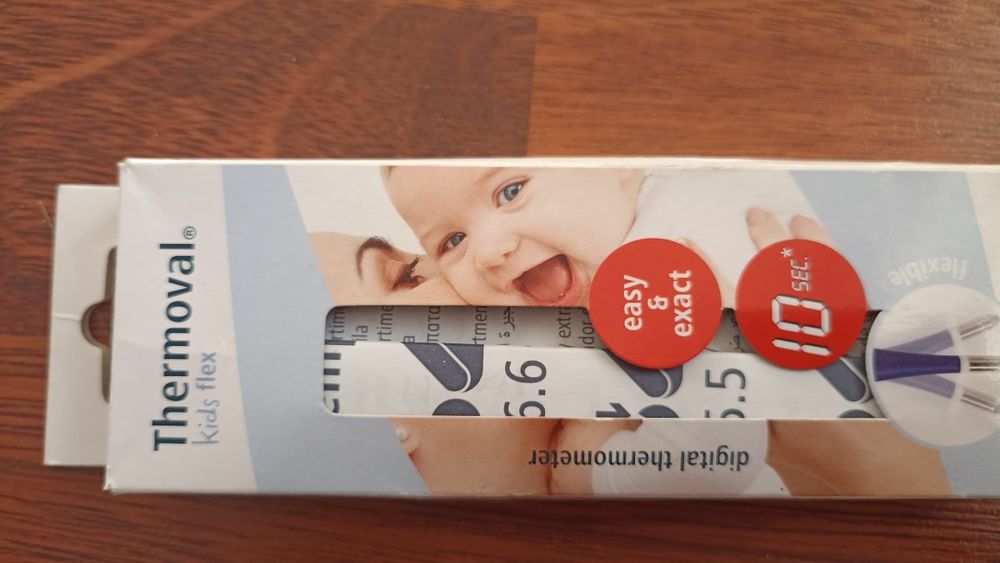 Termômetro digital Thermoval Kids flex