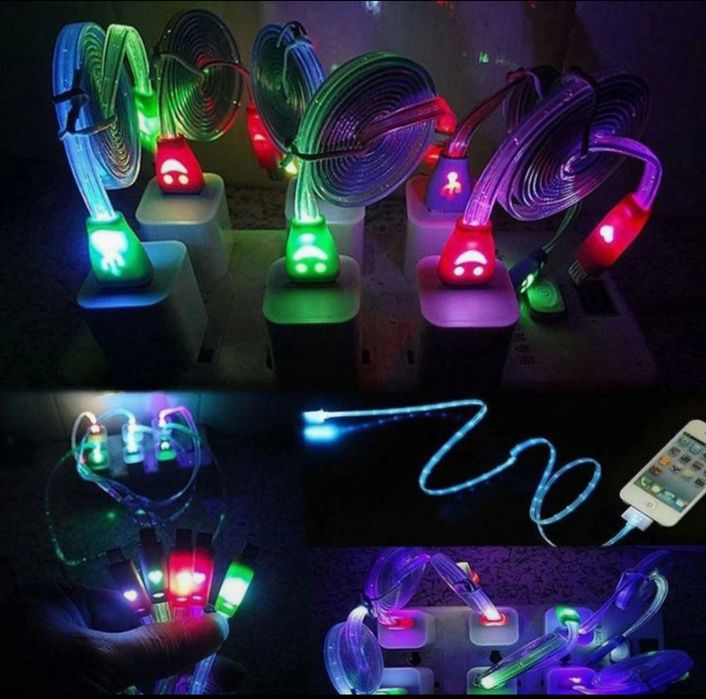 Kabel MICRO - USB zmienia kolory