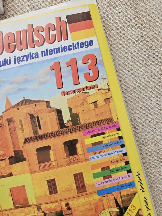 Easy Deutsch 5 segregatorów inne  plus kursy do nauki niemieckiego