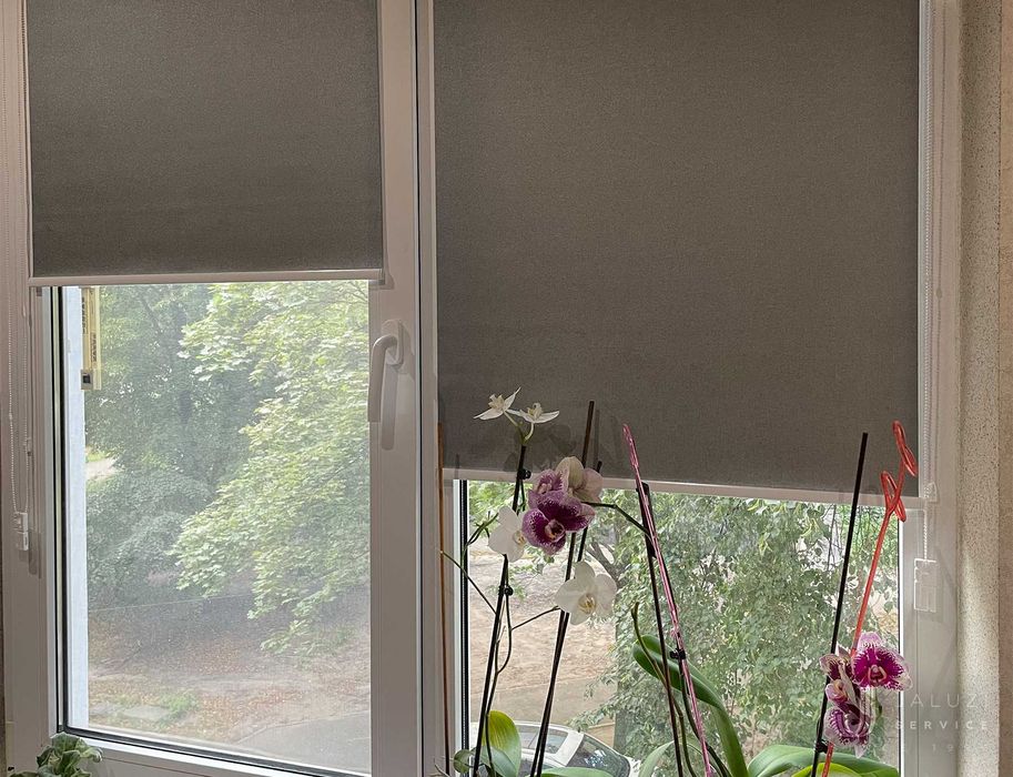 Рулонная штора со скидкой, Римские шторы, Жалюзи день ночь